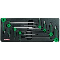 Набор ключей угловых TORX,  8 предметов GAAT0812